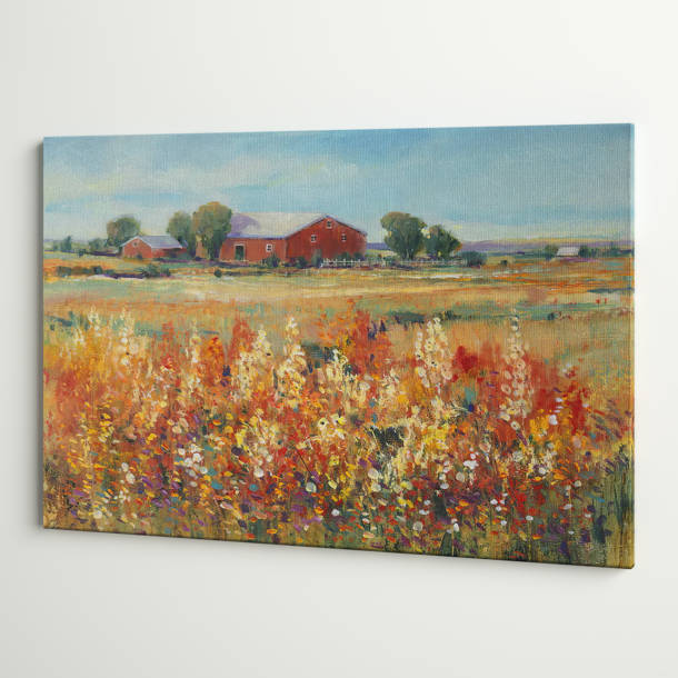 Ashton Wall Décor LLC Country Colors Wrapped Canvas Graphic Art Wayfair